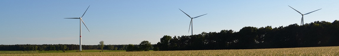Getreide und Windkraft
